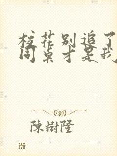 校花别追了高冷同桌才是我的txt