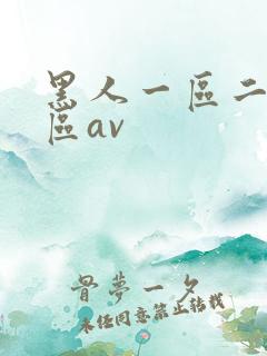 黑人一区二区三区av