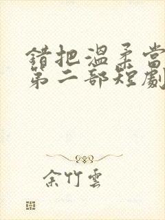 错把温柔当情深第二部短剧