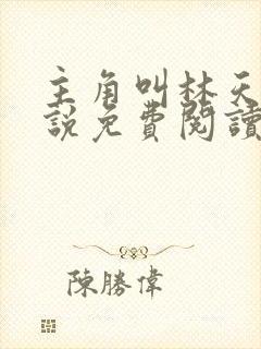 主角叫林天的小说免费阅读