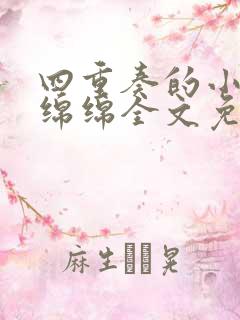 四重奏的小说叶绵绵全文免费阅读
