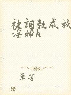 被调教成放荡小淫妇h