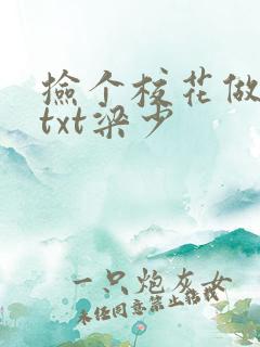 捡个校花做老婆txt梁少