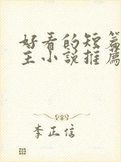 好看的短篇双男主小说推荐完结