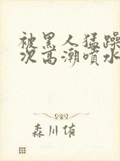 被黑人猛躁10次高潮喷水了