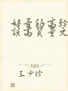 好看的高干文小说高质量文笔好