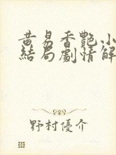 黄易香艳小说大结局剧情解析