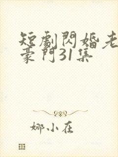 短剧闪婚老公是豪门31集