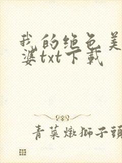 我的绝色美女老婆txt下载