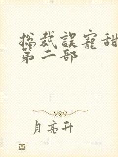 总裁误宠甜妻有第二部