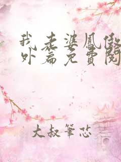 我老婆凤傲天番外篇免费阅读