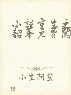 小说重生之不负韶华免费阅读全本