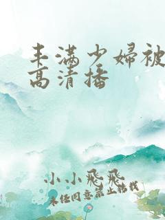 丰满少妇被猛烈高清播