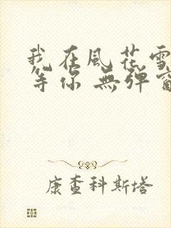 我在风花雪月里等你 无弹窗
