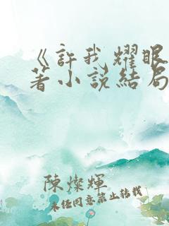 《许我耀眼》原著小说结局