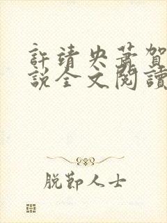 许靖央萧贺夜小说全文阅读最新章节