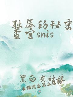 耻辱的秘密女搜查官snis