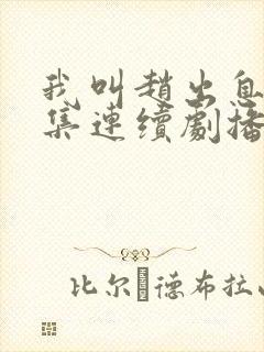 我叫赵出息30集连续剧播放