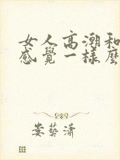 女人高潮和男人感觉一样么