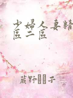 少妇人妻精品一区二区