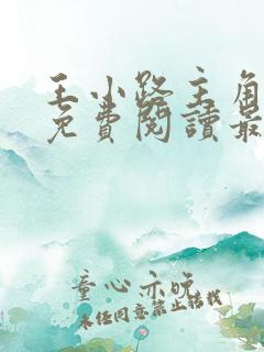 王小路主角小说免费阅读最新章节