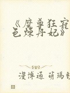 《魔尊狂宠:绝色炼丹妃》