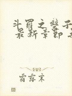 斗罗之双子斗罗 最新章节 无弹窗