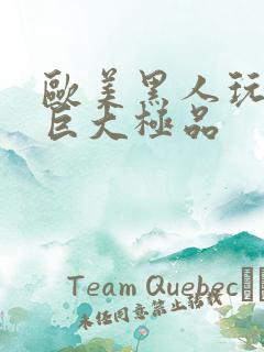 欧美黑人玩白人巨大极品