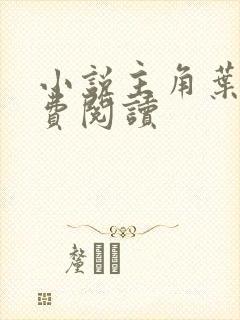 小说主角叶观免费阅读