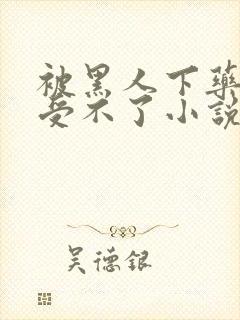 被黑人下药做得受不了小说