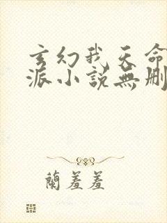 玄幻我天命大反派小说无删减版