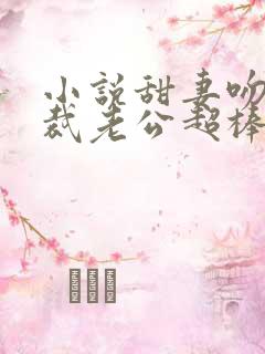 小说甜妻吻安总裁老公超棒的