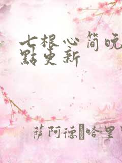 七根心简晚上几点更新