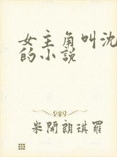 女主角叫沈幼薇的小说