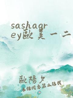 sashagrey欧美一二三四区