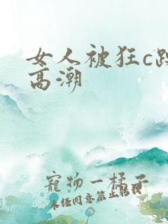 女人被狂c躁到高潮