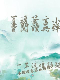 夏遥萧玄小说免费阅读无弹窗