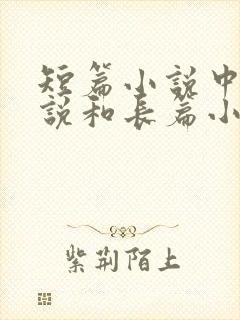 短篇小说中篇小说和长篇小说的区别