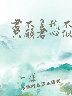 君不负我不负卿只愿君心似我心