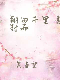 翔田千里 番号封面