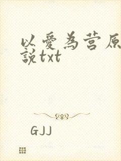 以爱为营原著小说txt