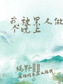 我被黑人做了一个晚上