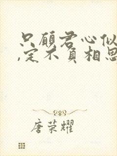 只愿君心似我心,定不负相思意下一句