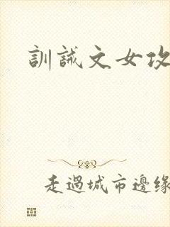 训诫文女攻