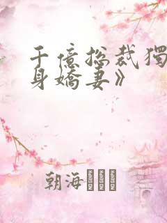 千亿总裁独宠替身娇妻》
