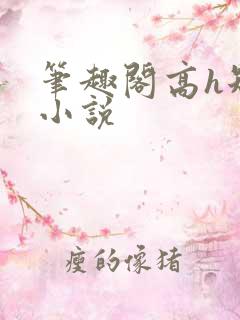 笔趣阁高h短篇小说