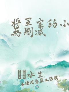将军家的小娘子无删减