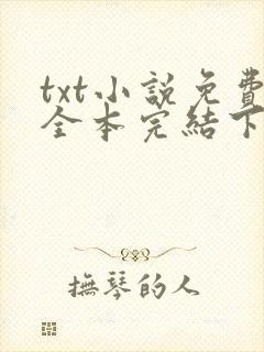 txt小说免费全本完结下载