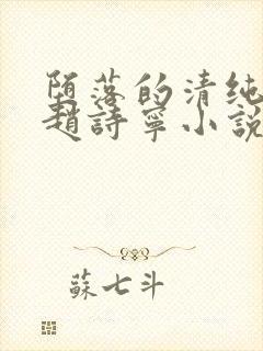 堕落的清纯校花赵诗宁小说全文免费