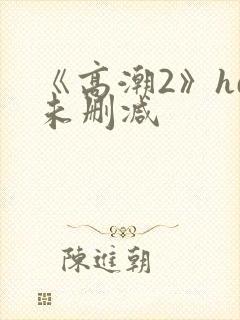 《高潮2》hd未删减